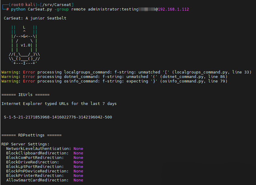 GhostPack安全带态势感知工具
