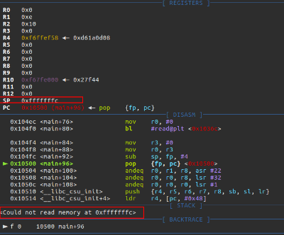 Arm Pwn攻击与利用